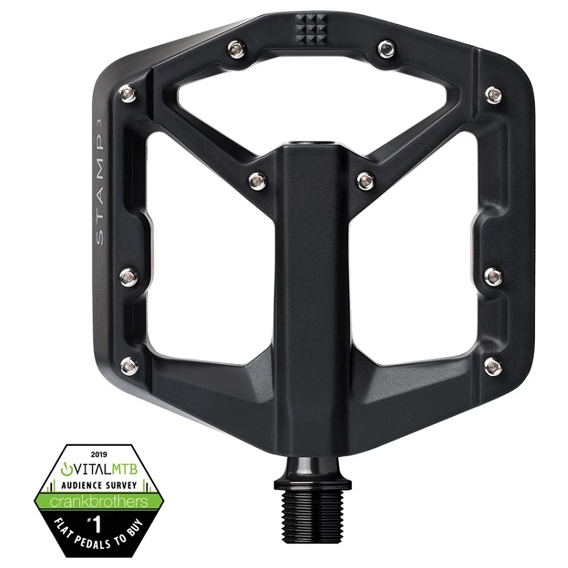 Crankbrothers - Stamp 3 Magnesium - Platform Pedals 4 Crankbrothers - Stamp 3 Magnesium - Platform Pedals - Image 2