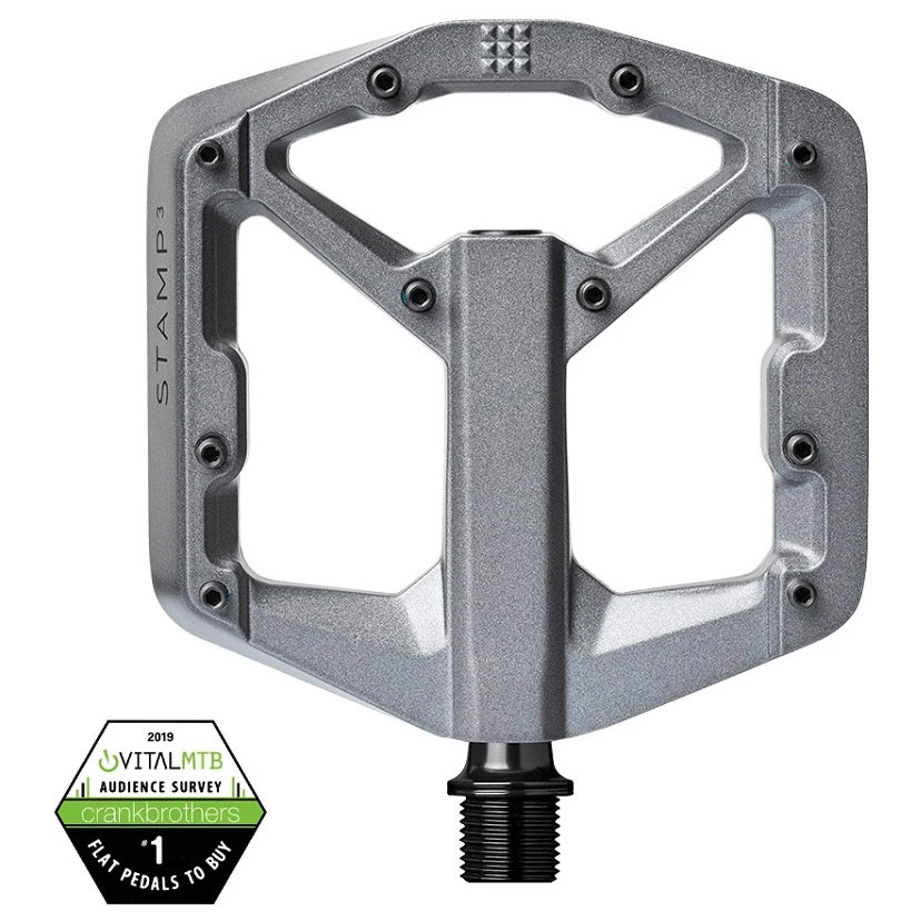 Crankbrothers - Stamp 3 Magnesium - Platform Pedals 3 Crankbrothers - Stamp 3 Magnesium - Platform Pedals