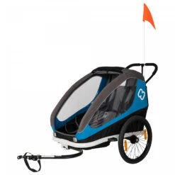 Hamax - Traveller With Bicycle Arm & Stroller Wheel - Child Trailer -Bike helmets Store hamax traveller with bicycle arm stroller wheel child trailer detail 4