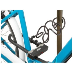 M-Wave - Bügelschloss Mit Spiralgabel B & S - Bike Lock -Bike helmets Store m wave buegelschloss mit spiralgabel b s bike lock detail 4