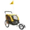 M-Wave - Stalwart Kid 3in1 - Child Trailer -Bike helmets Store m wave stalwart kid 3in1 child trailer