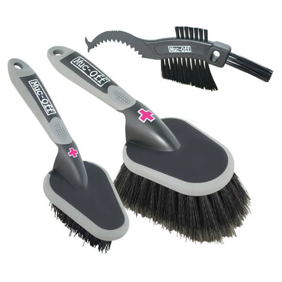 Muc-Off Muc Off - Brush Set 3-Pack 3 Muc-Off Muc Off - Brush Set 3-Pack
