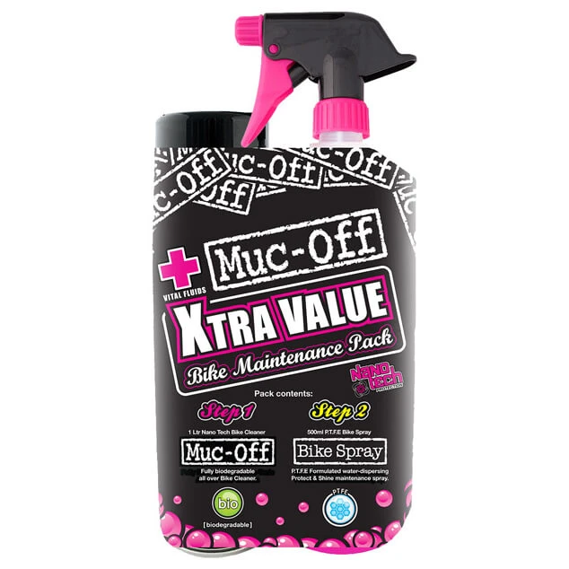Muc-Off Muc Off - X-Tra Value Duo Pack 3 Muc-Off Muc Off - X-Tra Value Duo Pack