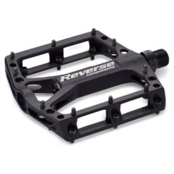 Reverse - Pedal Black One - Platform Pedals -Bike helmets Store reverse pedal black one platform pedals 1