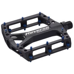 Reverse - Pedal Black One - Platform Pedals -Bike helmets Store reverse pedal black one platform pedals 2