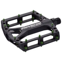 Reverse - Pedal Black One - Platform Pedals -Bike helmets Store reverse pedal black one platform pedals 4
